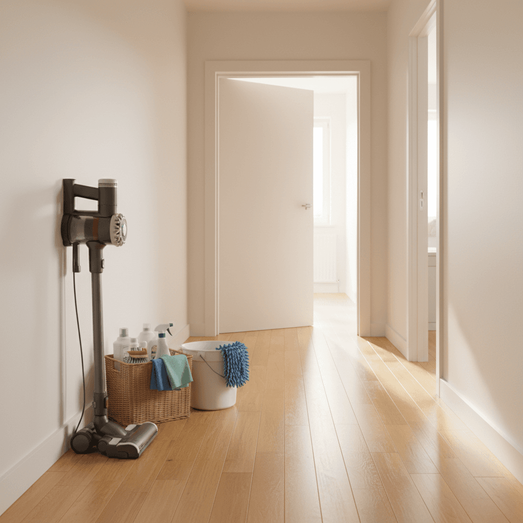 Regular maintenance cleaning supplies